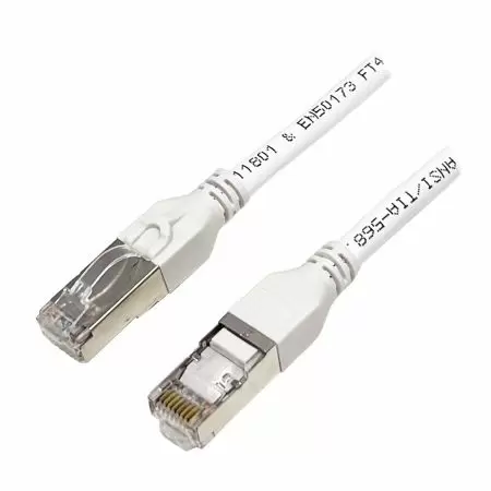 Snagless Latch - Cat 6 26AWG Shielded Patch Cord, Snagless Latch